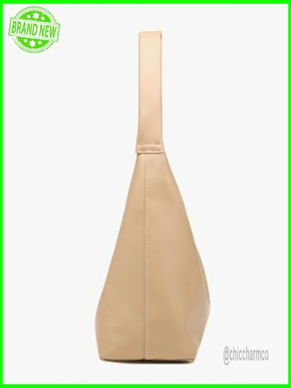 Slouchy PU Leather Hobo Bag Crossbody Shoulder Tote Purse